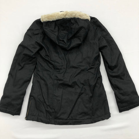 Hemp Hoodlamb Jacket- Ladies Classic Black