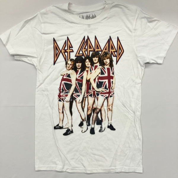 Def Leppard - Band Pose White Shirt | Vintage Vinyl Regina