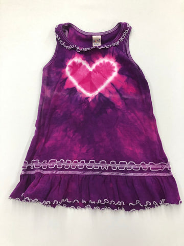 Tie Dye Cotton Dress: Baby/Toddler