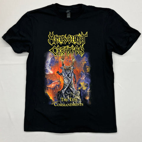 Malevolent Creation - The Ten Commandments Black Shirt