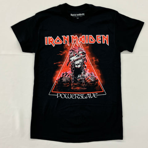 Iron Maiden - Red Powerslave Black Shirt