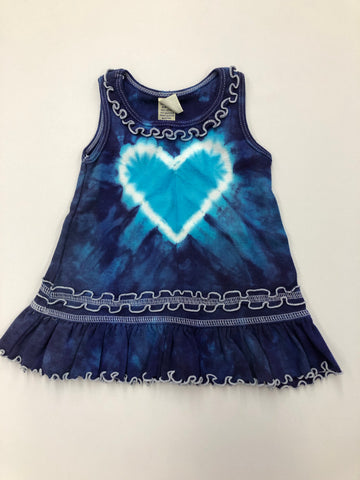 Tie Dye Cotton Dress: Baby/Toddler