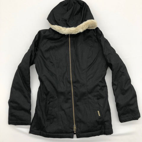 Hemp Hoodlamb Jacket- Ladies Classic Black