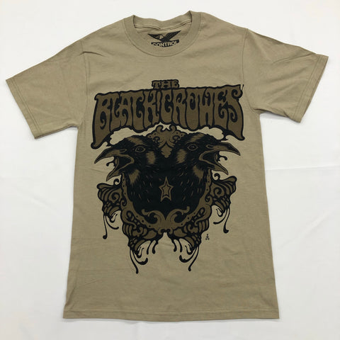 Black Crowes, The - Double Crow Tan Shirt