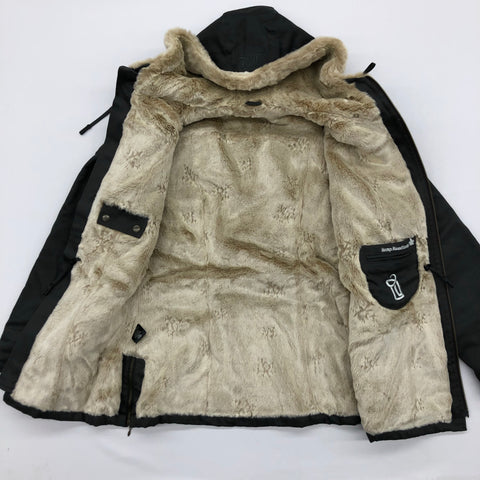 Hemp Hoodlamb Jacket- Ladies Classic Grey