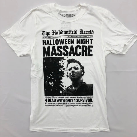 Halloween - Night Massacre White Shirt