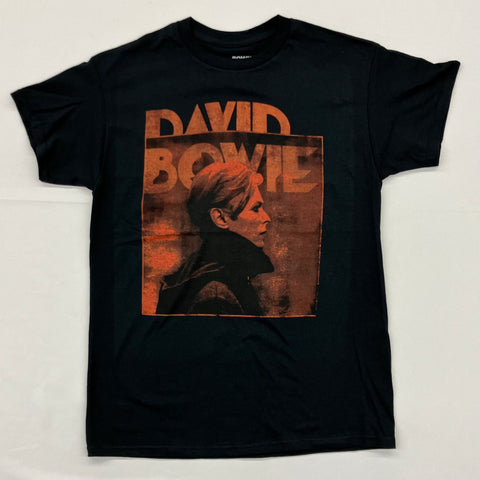 Bowie, David - Low Orange Portrait Black Shirt