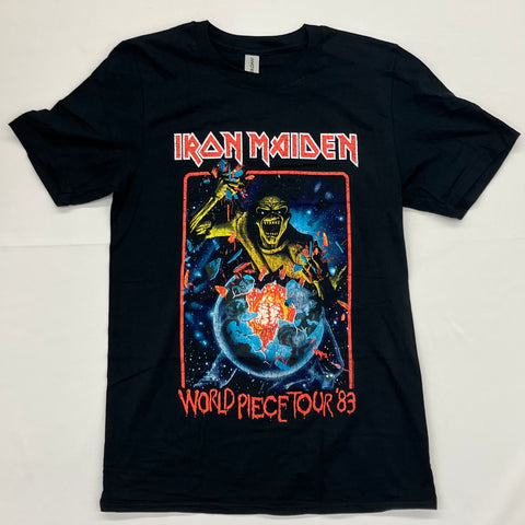 Iron Maiden - World Piece Tour '83 Black Shirt