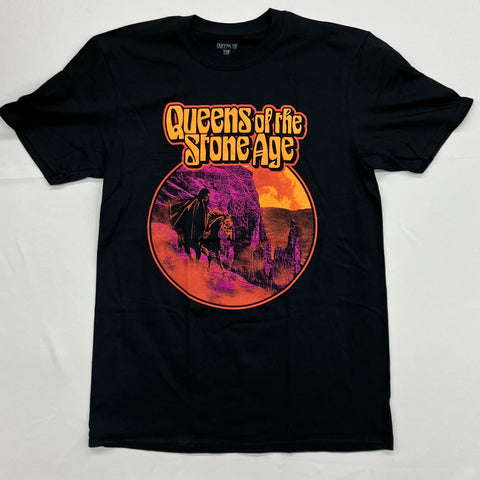 Queens of the Stone Age- Horse Purple & Orange Shirt