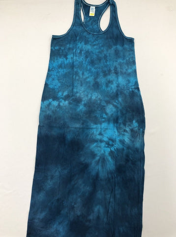 Tie Dye Maxi Dress: Size Medium