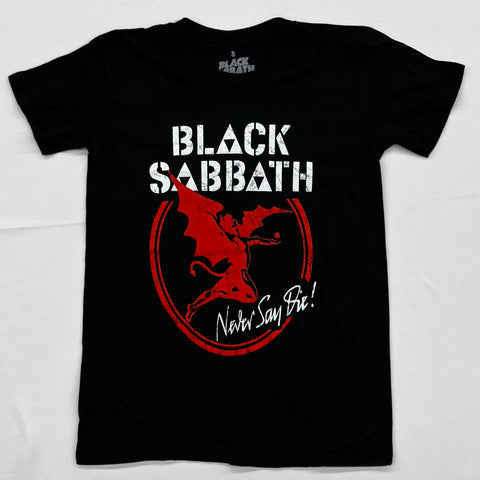 Black Sabbath - Red Demon Never Say Die Shirt