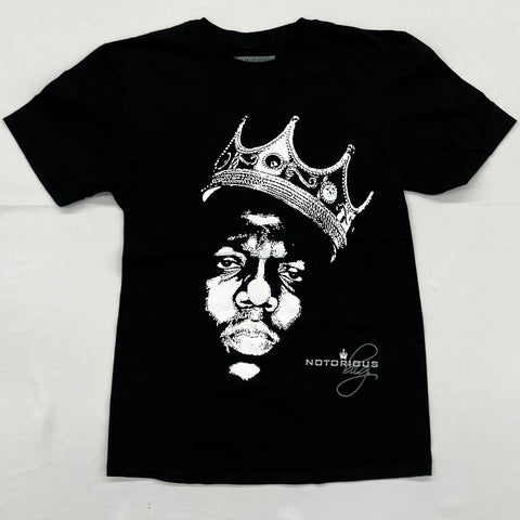 Notorious B.I.G. - Black and White Portrait Outline Shirt