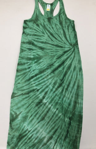 Tie Dye Maxi Dress: Size Large