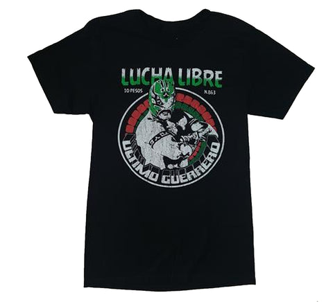 Lucha Libre- Green Mask Novelty Shirt